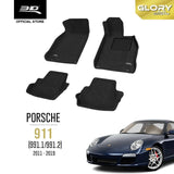 PORSCHE 911 (991.1/991.2) [2011 - 2019] - 3D® GLORY Car Mat - 3D Mats Malaysia Sdn Bhd