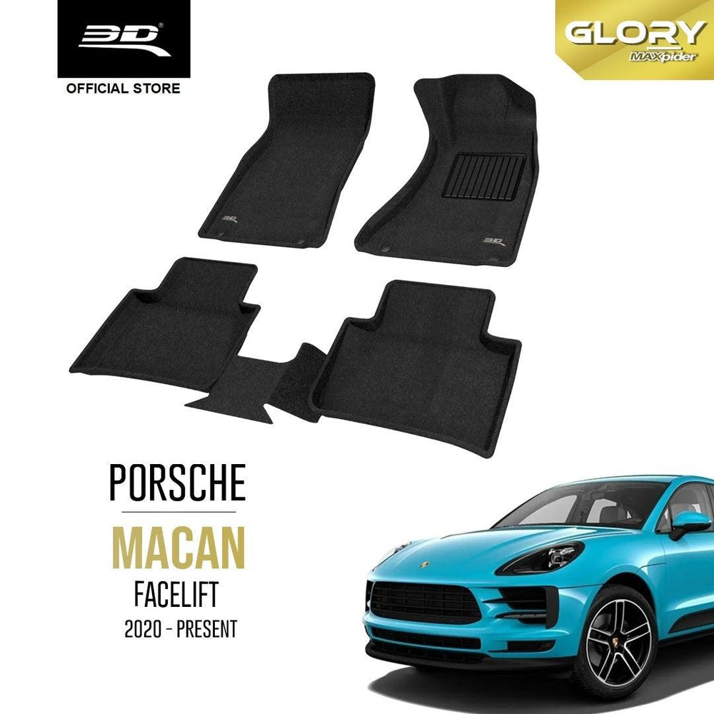 PORSCHE MACAN [2020 - PRESENT] - 3D® GLORY Car Mat