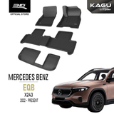 MERCEDES BENZ EQB X243 [2022 - PRESENT] - 3D® KAGU Car Mat - 3D Mats Malaysia Sdn Bhd