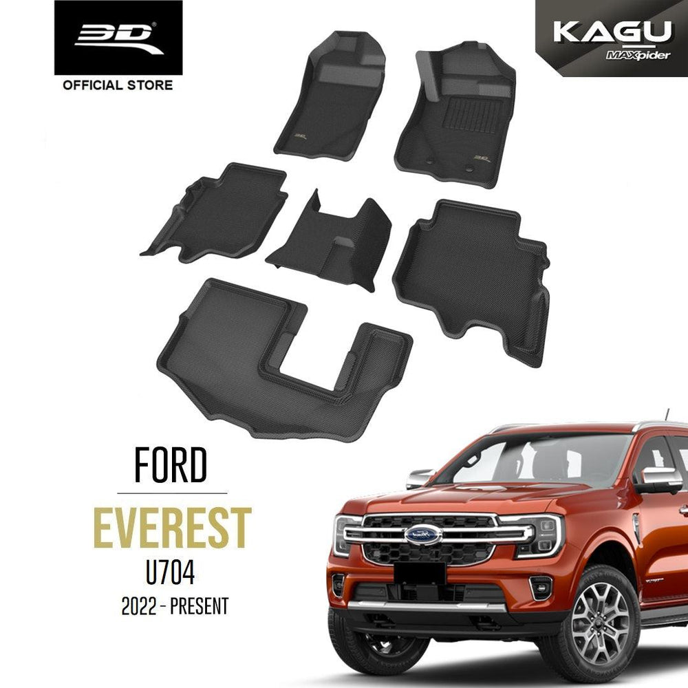FORD EVEREST U704 [2023 - PRESENT] - 3D® KAGU Car Mat