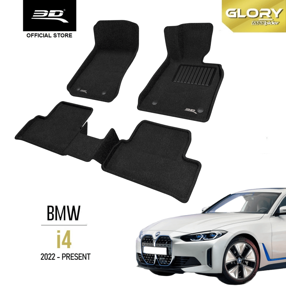 BMW i4 G26 [2022 - PRESENT] - 3D® GLORY Car Mat - 3D Mats Malaysia Sdn Bhd