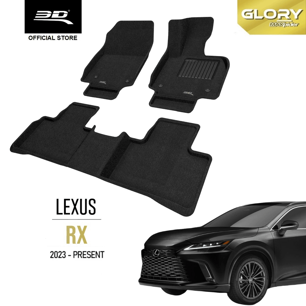 LEXUS RX [2023 - PRESENT] - 3D® GLORY Car Mat - 3D Mats Malaysia Sdn Bhd