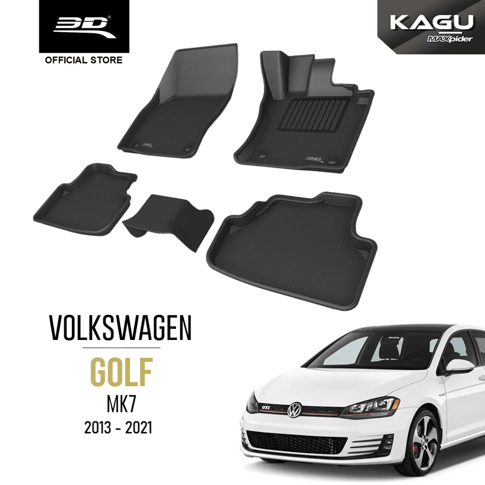 VOLKSWAGEN GOLF MK7 [2013 - 2021] - 3D® KAGU Car Mat
