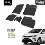 PERODUA BEZZA [2016 - PRESENT] - 3D® KAGU Car Mat - 3D Mats Malaysia Sdn Bhd