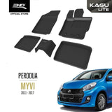PERODUA MYVI [2011 - 2017] - 3D® KAGU Car Mat - 3D Mats Malaysia Sdn Bhd
