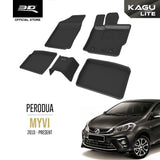 PERODUA MYVI [2017 - PRESENT] - 3D® KAGU Car Mat - 3D Mats Malaysia Sdn Bhd