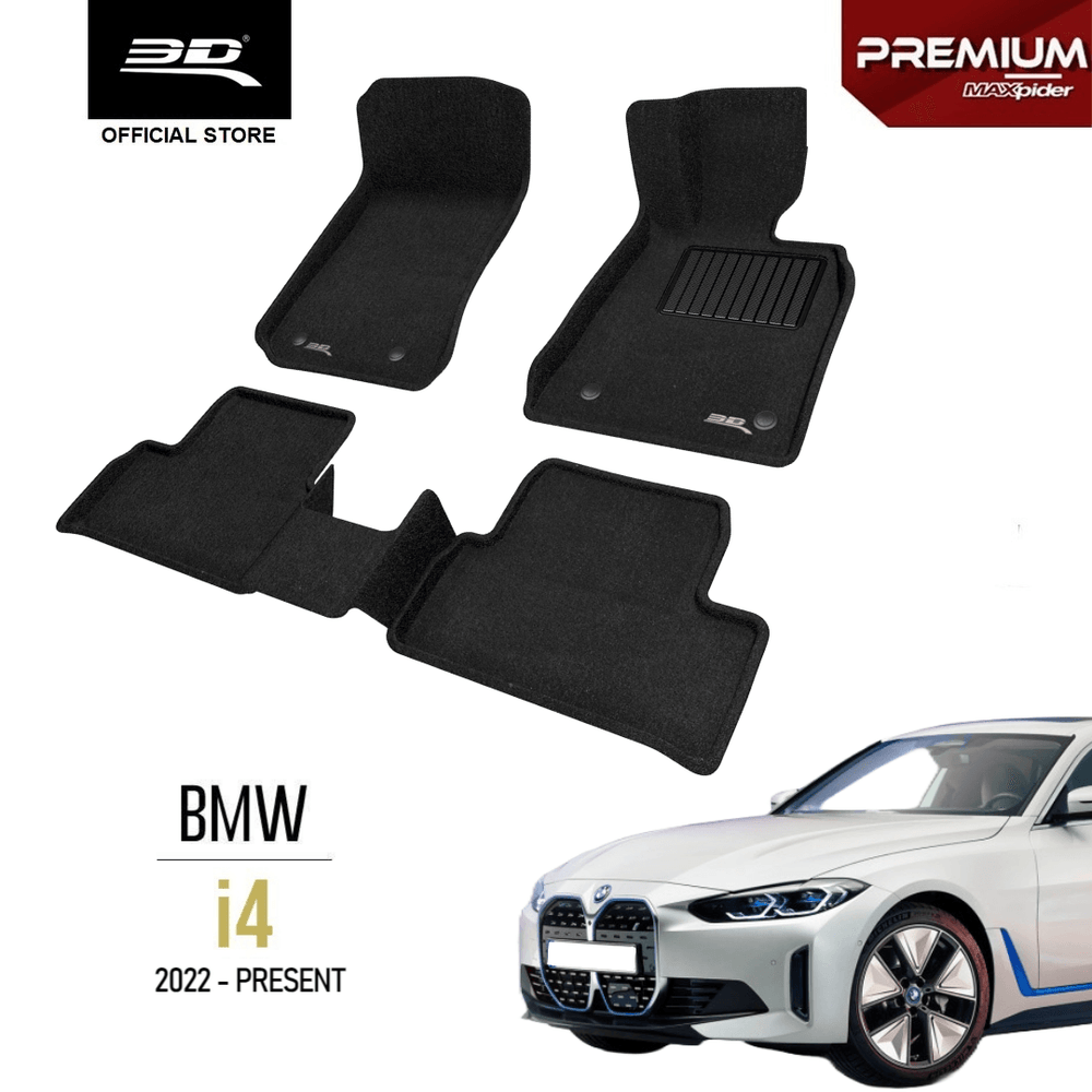 BMW i4 G26 [2022 - PRESENT] - 3D® PREMIUM Car Mat - 3D Mats Malaysia Sdn Bhd