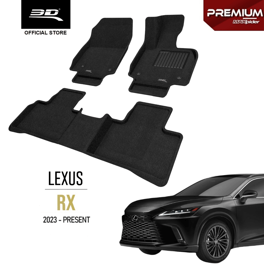 LEXUS RX [2023 - PRESENT] - 3D® PREMIUM Car Mat - 3D Mats Malaysia Sdn Bhd