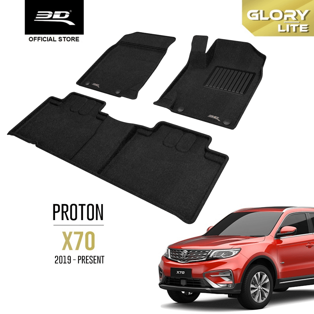 PROTON X70 [2019 - PRESENT] - 3D® GLORY Car Mat - 3D Mats Malaysia Sdn Bhd