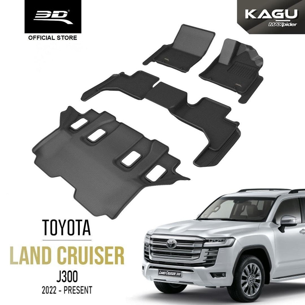 TOYOTA LAND CRUISER LC300 [2023 - PRESENT] - 3D® KAGU Car Mat - 3D Mats Malaysia Sdn Bhd