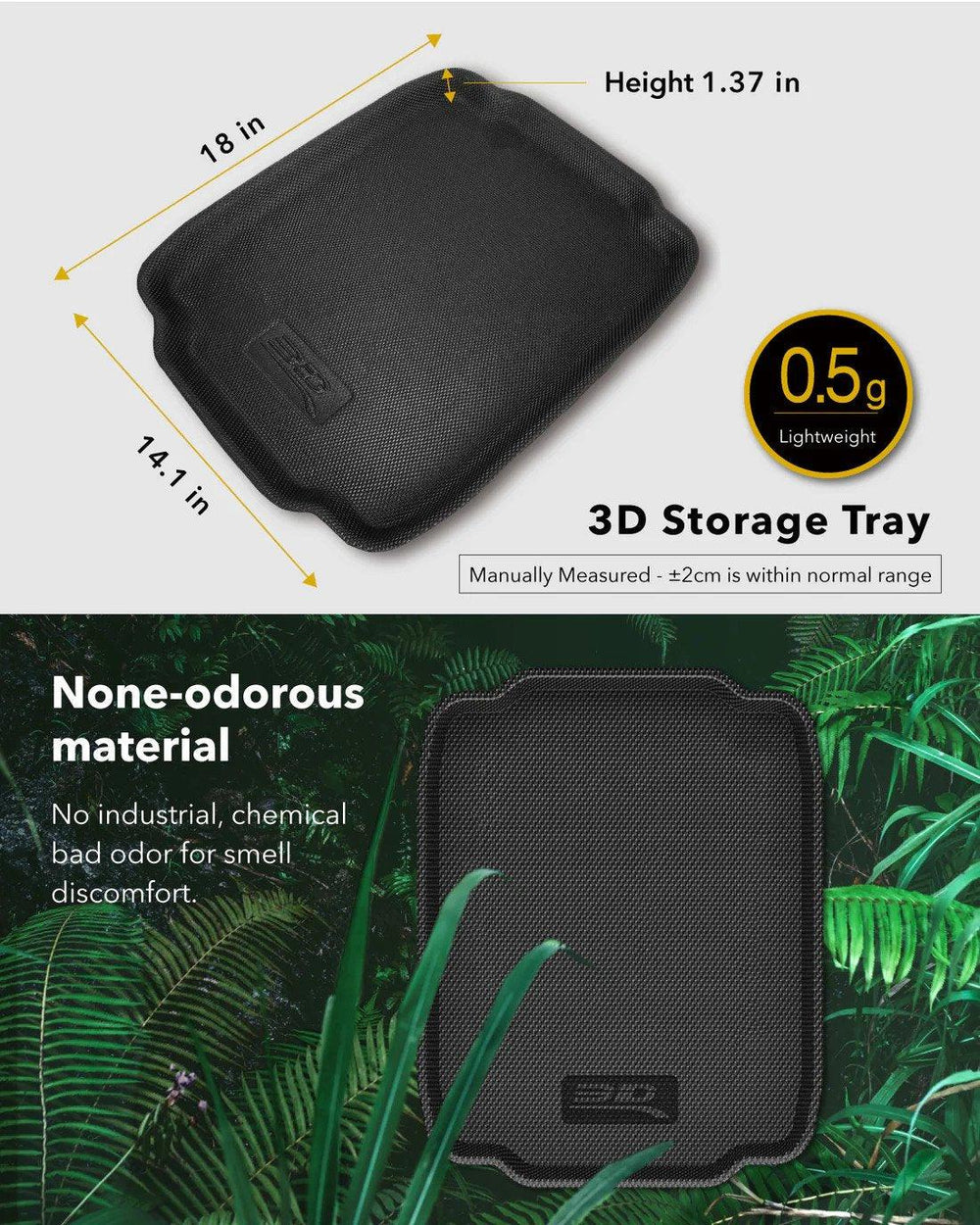 3D MULTIPURPOSE TRAY