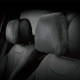 SUEDE HEADREST (BLACK) - 3D Mats Malaysia Sdn Bhd