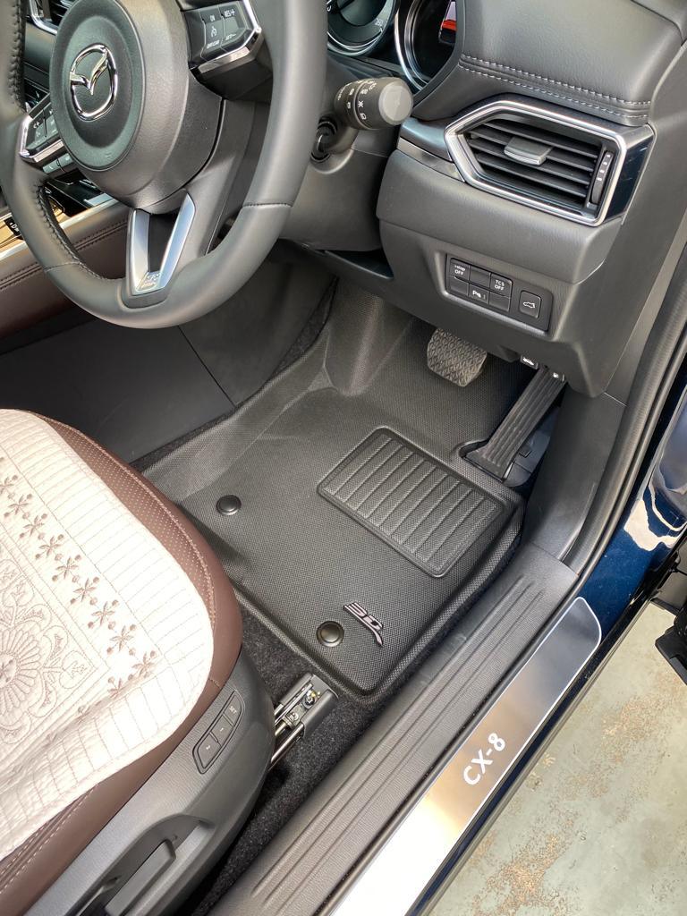 MAZDA CX8 (6 SEATER) MID PLUS [2019 - PRESENT] - 3D® KAGU Car Mat - 3D Mats Malaysia
