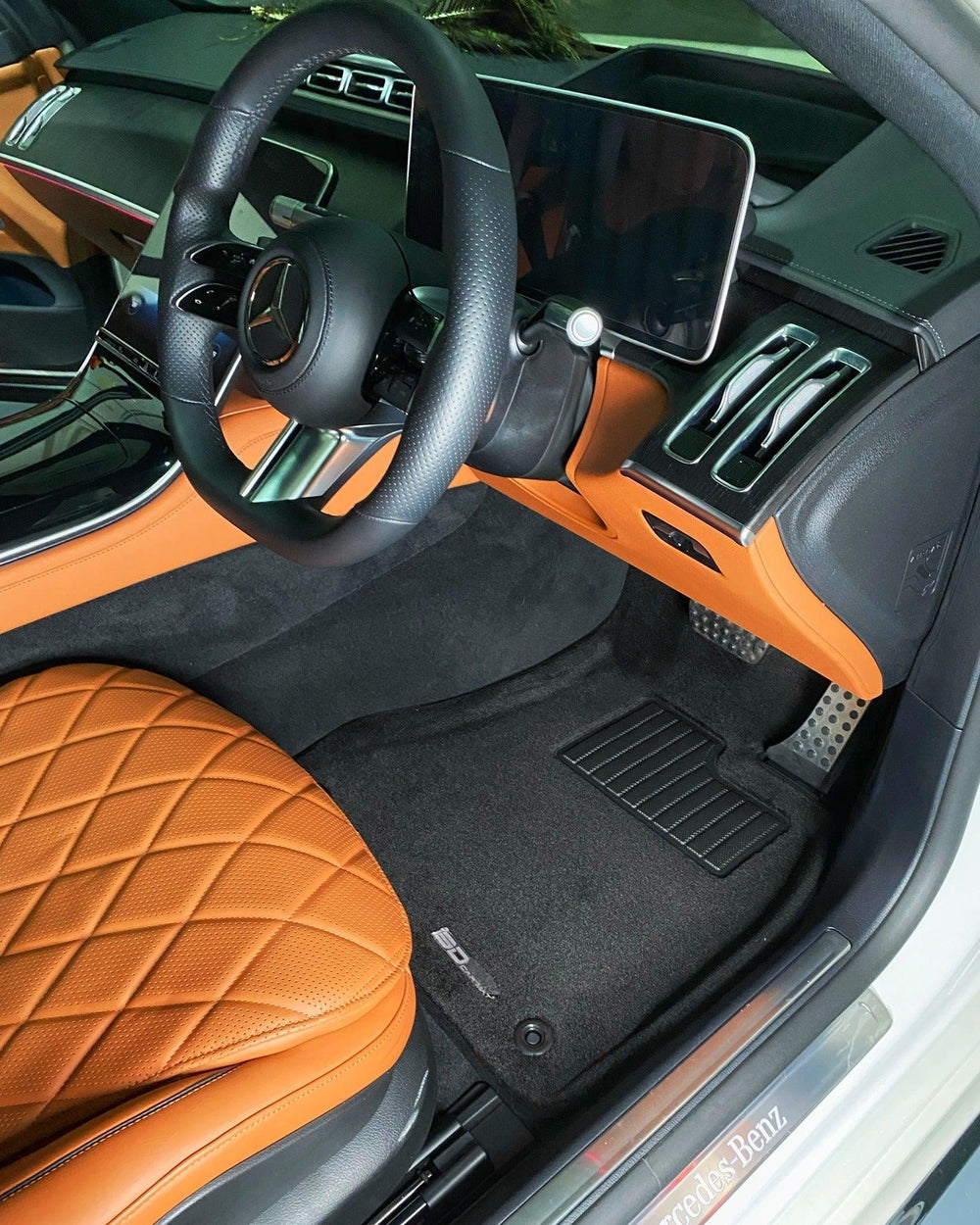 MERCEDES BENZ S CLASS W223 [2021 - PRESENT] - 3D® GLORY Car Mat - 3D Mats Malaysia