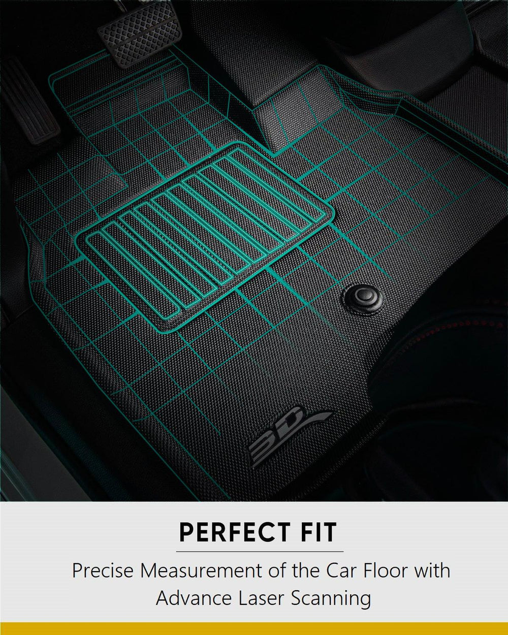 PROTON X70 [2019 - PRESENT] - 3D® KAGU Car Mat - 3D Mats Malaysia