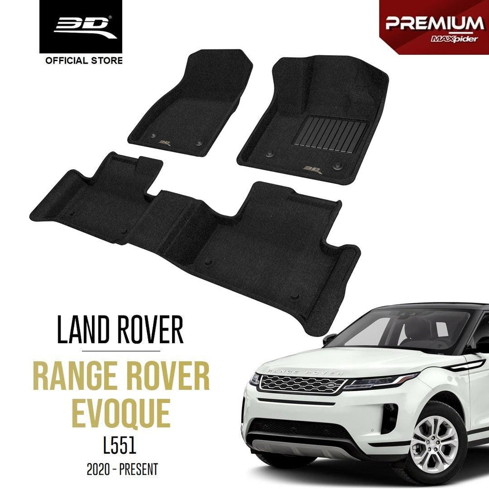 RANGE ROVER EVOQUE L551 [2020 - PRESENT] - 3D® Premium Car Mat - 3D Mats Malaysia Sdn Bhd