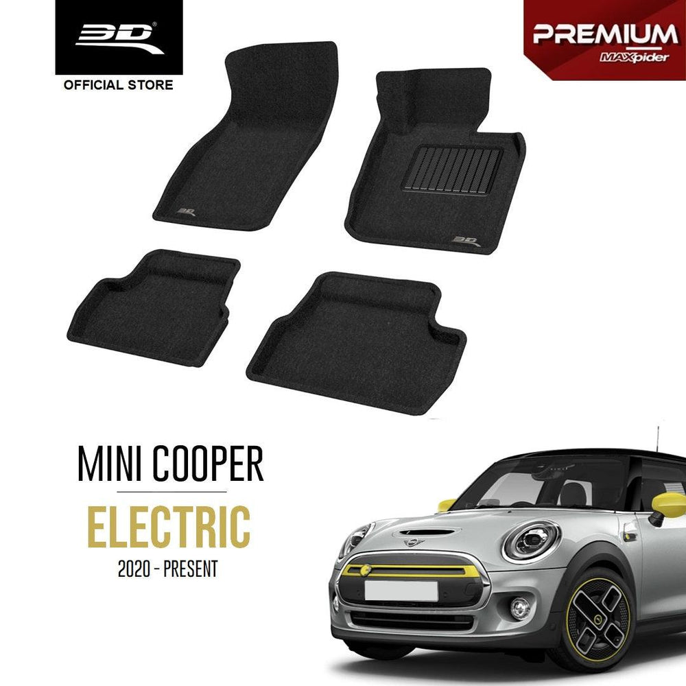 MINI ELECTRIC [2020 - PRESENT] - 3D® PREMIUM Car Mat - 3D Mats Malaysia