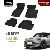 MINI ELECTRIC [2020 - PRESENT] - 3D® PREMIUM Car Mat - 3D Mats Malaysia