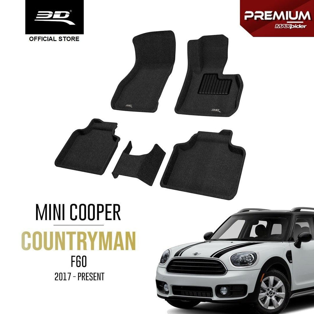 MINI COUNTRYMAN F60 [2017 - PRESENT] - 3D® PREMIUM Car Mat - 3D Mats Malaysia