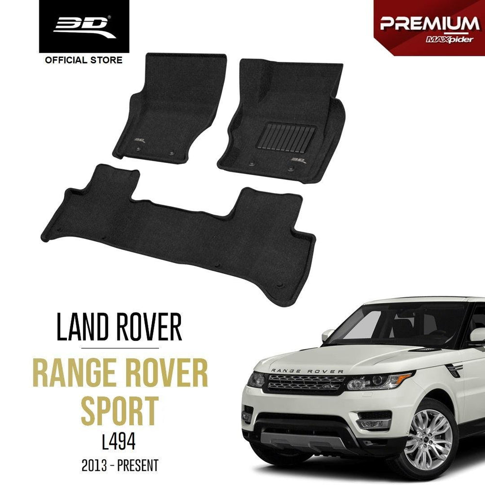 RANGE ROVER SPORT L494 [2013 - PRESENT] - 3D® Premium Car Mat - 3D Mats Malaysia