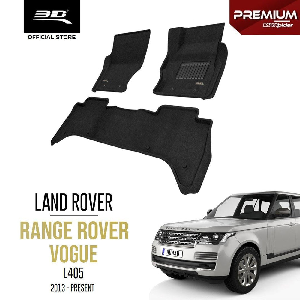 RANGE ROVER VOGUE L405 SWB [2013 - PRESENT] - 3D® Premium Car Mat - 3D Mats Malaysia