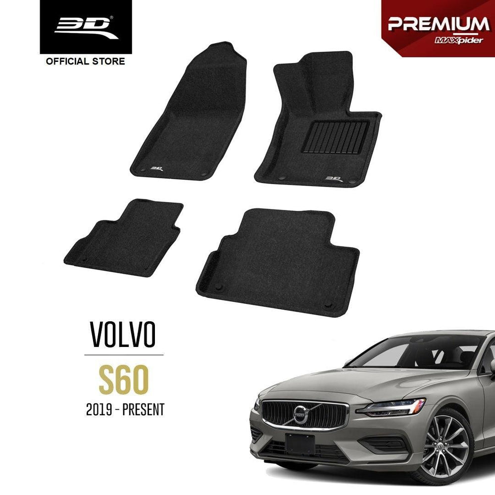 VOLVO S60 [2019 - PRESENT] - 3D® Premium Car Mat - 3D Mats Malaysia Sdn Bhd