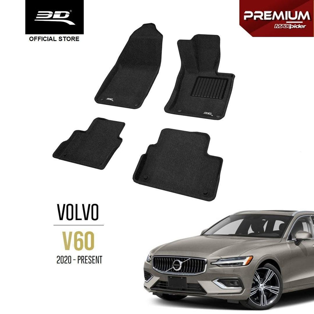 VOLVO V60 [2020 – PRESENT]  - 3D® Premium Car Mat - 3D Mats Malaysia