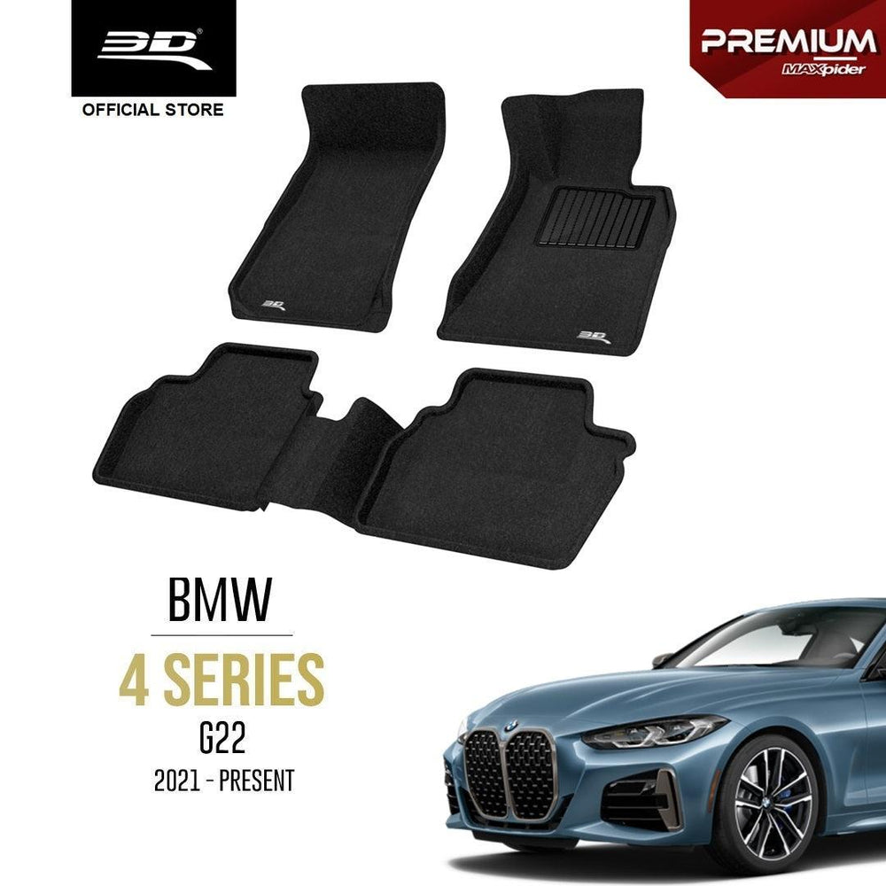 BMW 4 SERIES G22 [2021 - PRESENT] - 3D® PREMIUM Car Mat - 3D Mats Malaysia Sdn Bhd