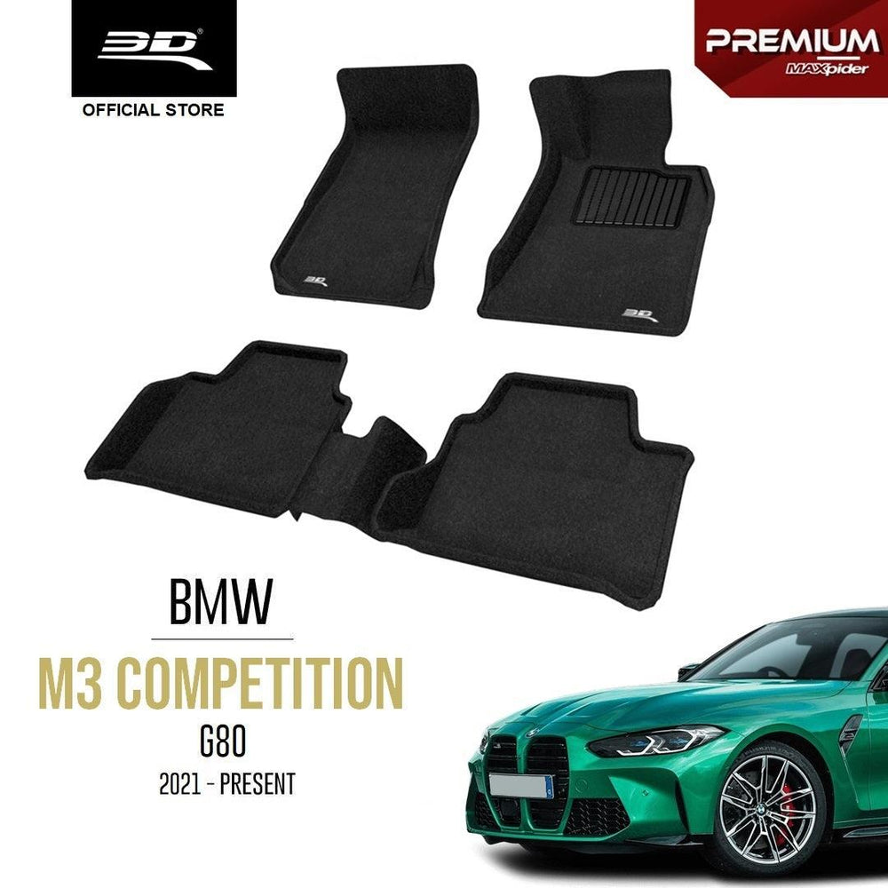 BMW M3 G80 [2021 – PRESENT] - 3D® PREMIUM Car Mat - 3D Mats Malaysia