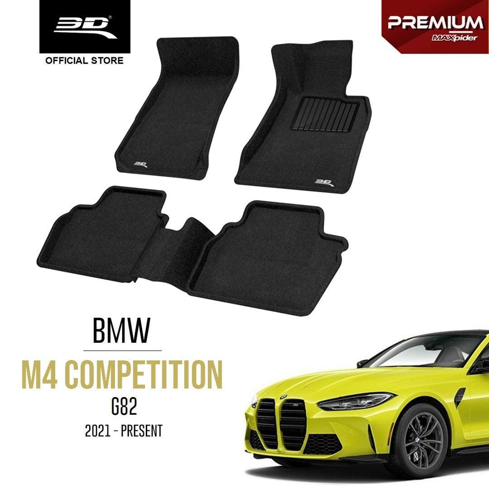 BMW M4 G82 [2021 – PRESENT] - 3D® PREMIUM Car Mat - 3D Mats Malaysia