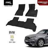 BMW X5 F15 (5 SEATER) [2014 - 2019] - 3D® PREMIUM Car Mat - 3D Mats Malaysia