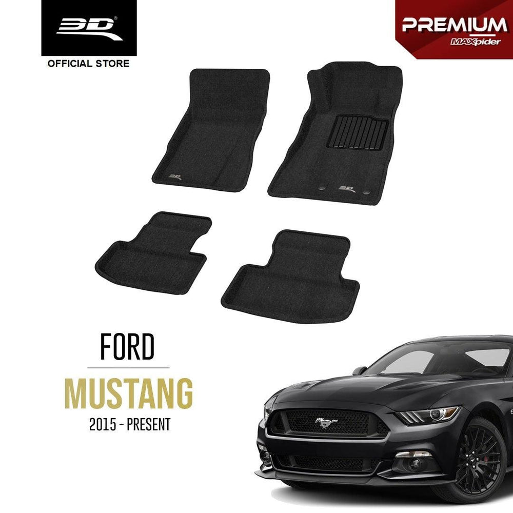 FORD MUSTANG [2015 - PRESENT] - 3D® PREMIUM Car Mat - 3D Mats Malaysia Sdn Bhd