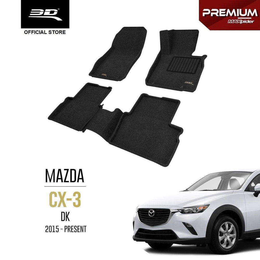 MAZDA CX3 [2015 - PRESENT] - 3D® PREMIUM Car Mat - 3D Mats Malaysia