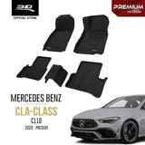 MERCEDES BENZ CLA C118 [2020 - PRESENT] - 3D® PREMIUM Car Mat - 3D Mats Malaysia