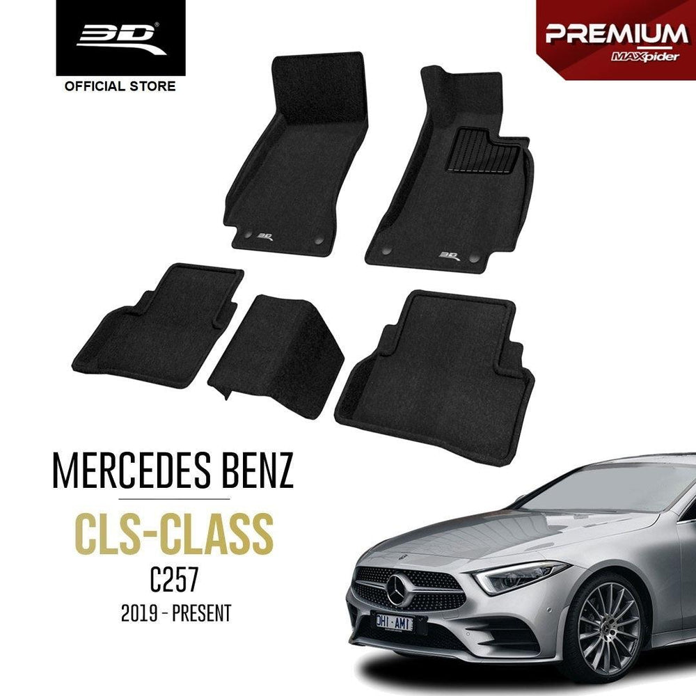 MERCEDES BENZ CLS C257 [2019 - PRESENT] - 3D® PREMIUM Car Mat - 3D Mats Malaysia