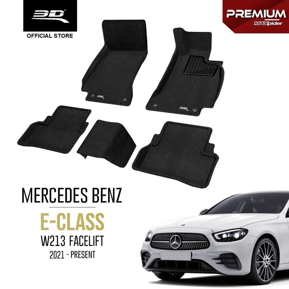 MERCEDES BENZ E CLASS W213 FACELIFT [2021 - PRESENT] - 3D® PREMIUM Car Mat - 3D Mats Malaysia Sdn Bhd
