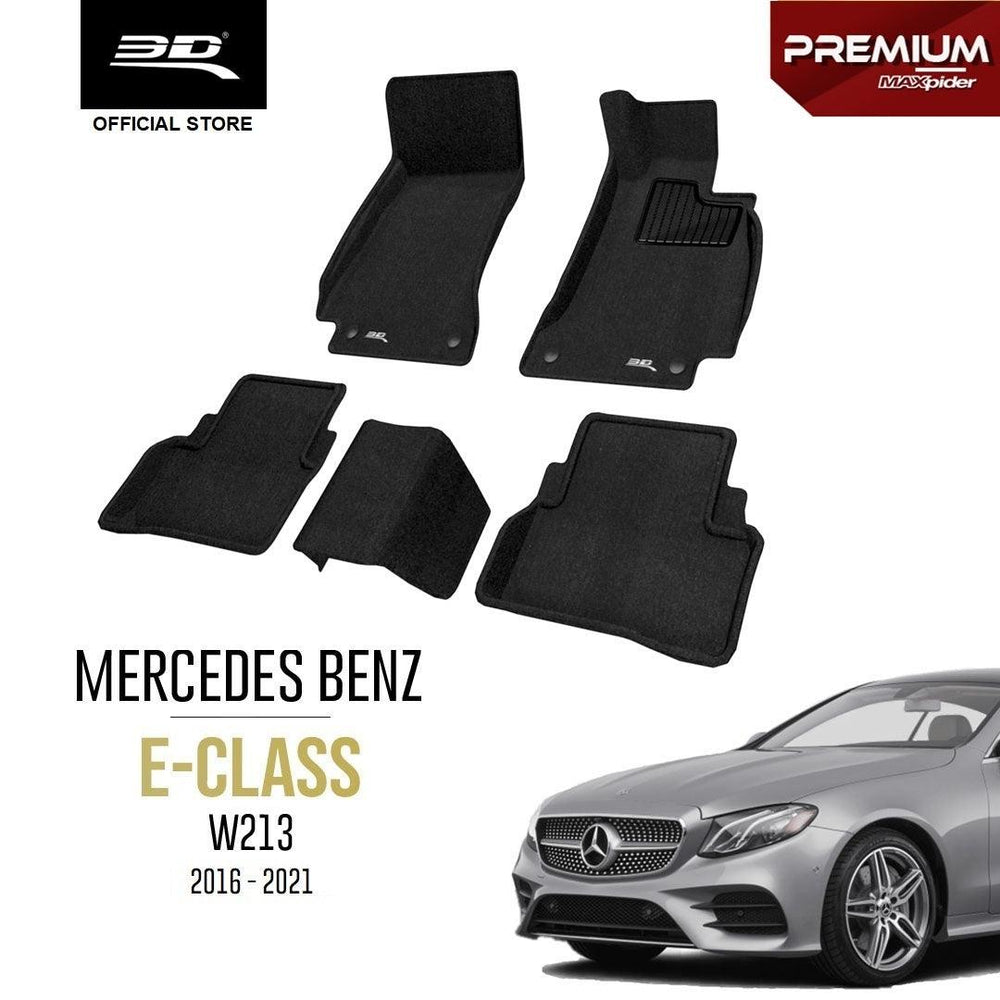 MERCEDES BENZ E CLASS W213 [2016 - 2021] - 3D® PREMIUM Car Mat - 3D Mats Malaysia Sdn Bhd