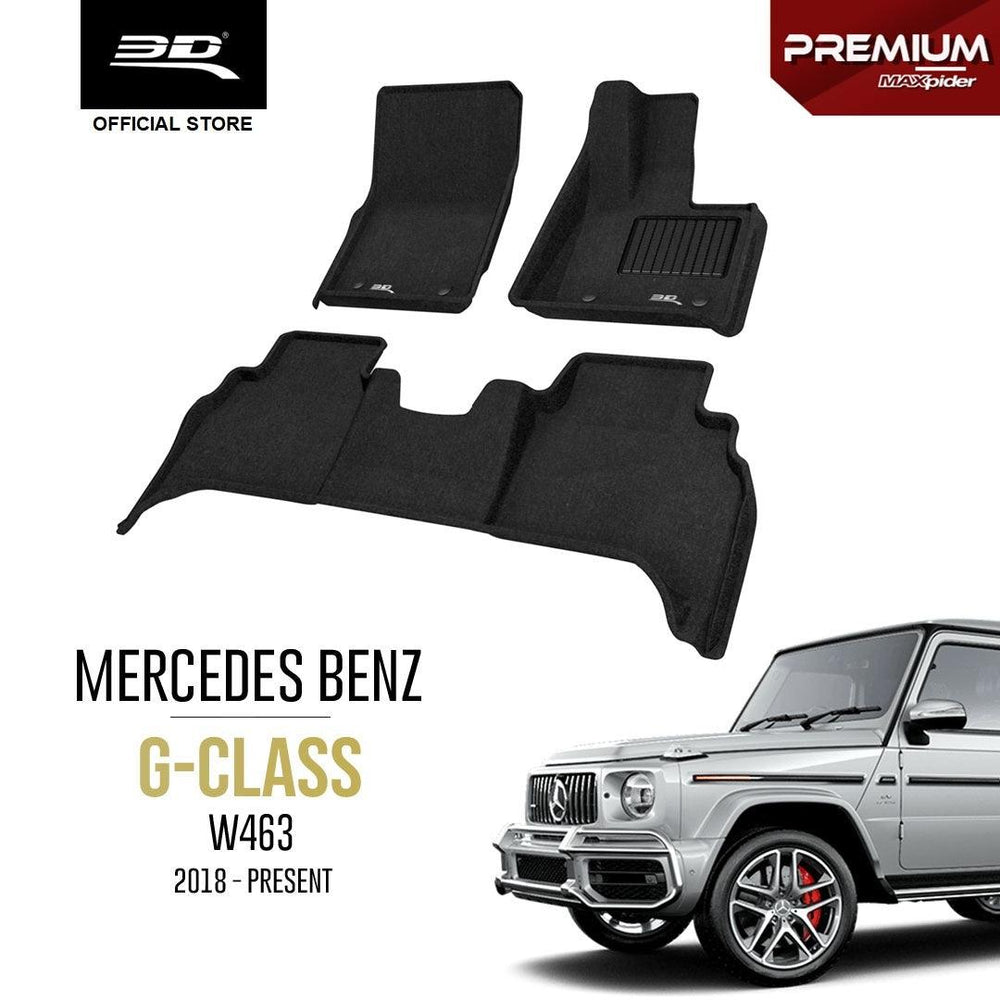 MERCEDES BENZ G CLASS W463 [2018 - PRESENT] - 3D® PREMIUM Car Mat - 3D Mats Malaysia