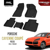 PORSCHE CAYENNE Coupé PO536 [2019 - PRESENT] - 3D® Premium Car Mat - 3D Mats Malaysia Sdn Bhd