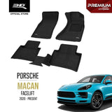 PORSCHE MACAN [2020 - PRESENT] - 3D® Premium Car Mat - 3D Mats Malaysia Sdn Bhd