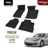 PORSCHE PANAMERA G1 (970) [2010 - 2016] - 3D® PREMIUM Car Mat - 3D Mats Malaysia