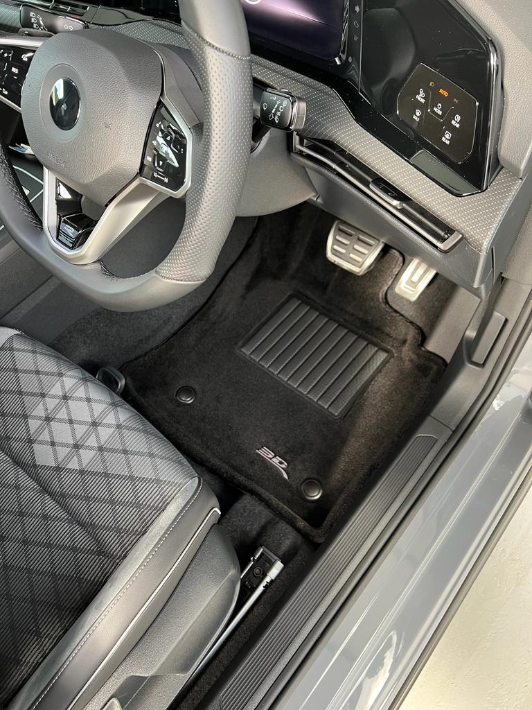 VOLKSWAGEN GOLF MK8 [2022 - PRESENT] - 3D® GLORY Car Mat - 3D Mats Malaysia