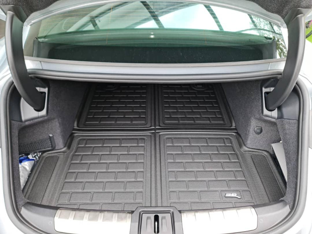 PORSCHE TAYCAN [2020 - PRESENT] - 3D® Boot Liner - 3D Mats Malaysia Sdn Bhd