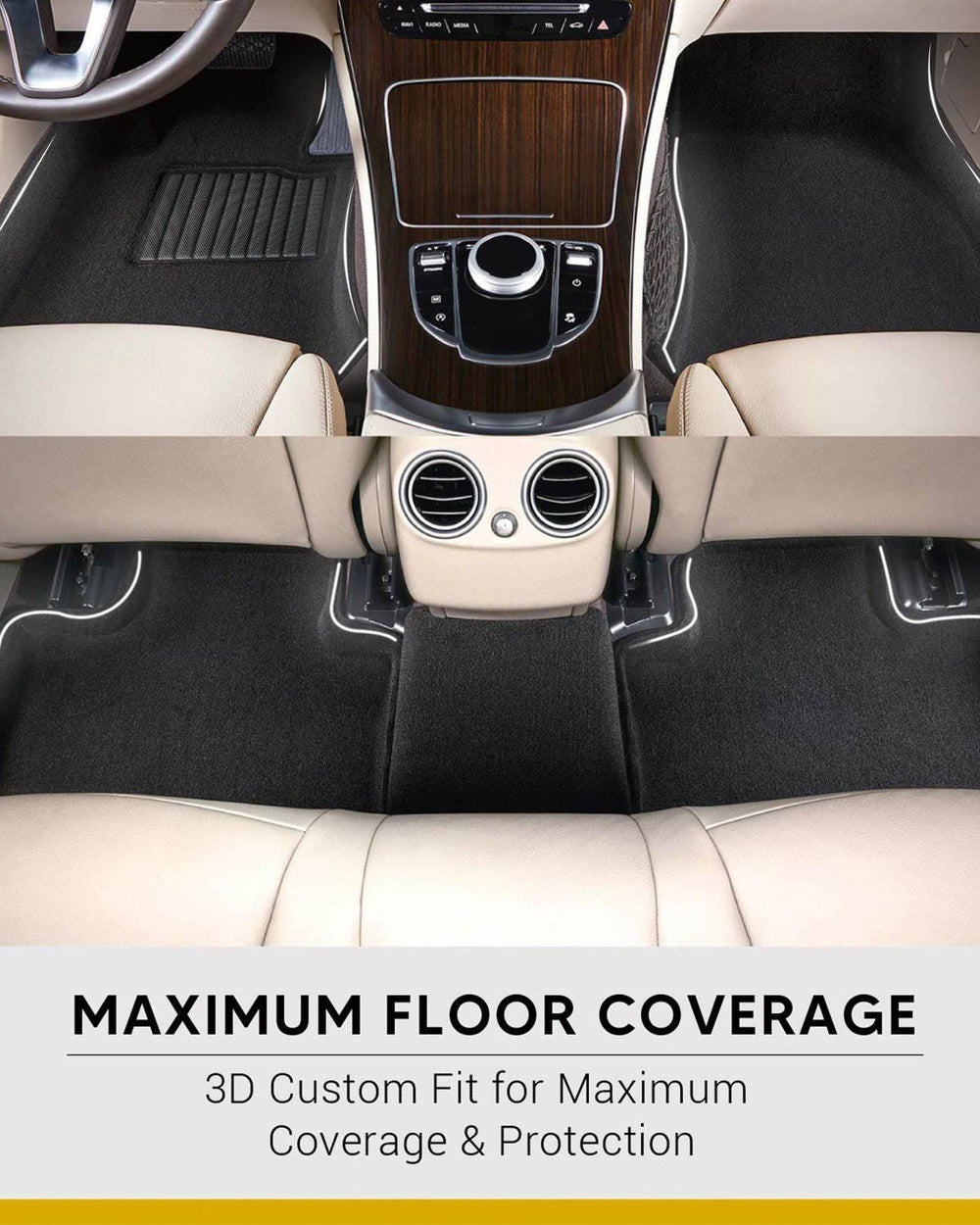 BMW 4 SERIES F36 Gran Coupé [2014 - 2020] - 3D® GLORY Car Mat - 3D Mats Malaysia